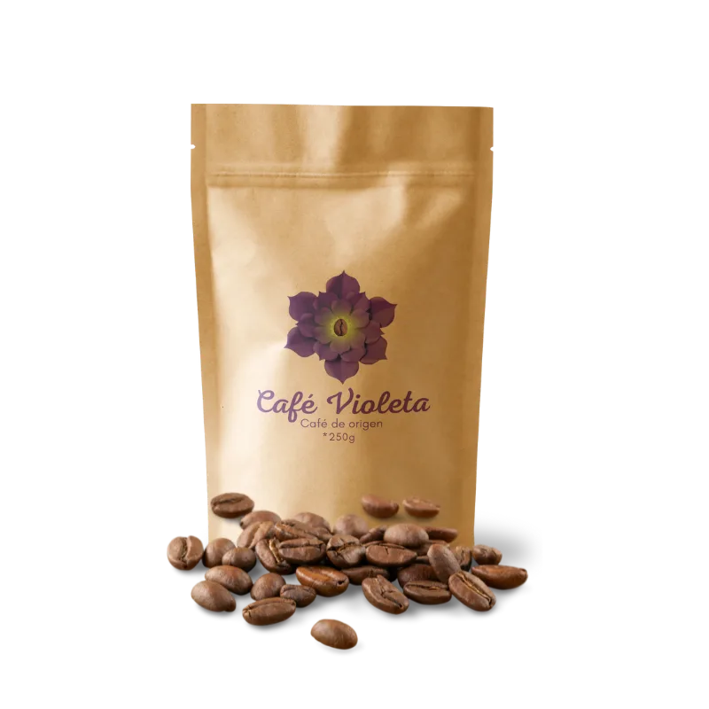Café Violeta. Café de Origen.