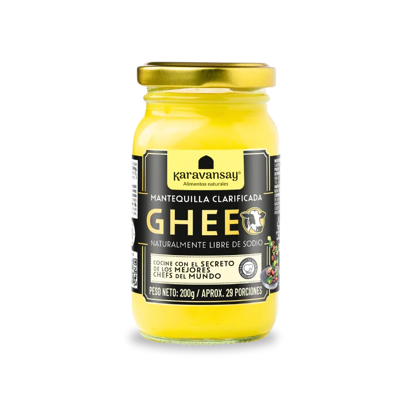 Mantequilla Ghee Natural Libre de Sodio